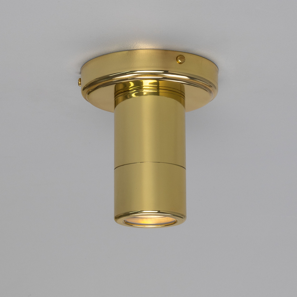 Quin Ceiling Light | Polished Brass | UL